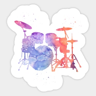 Drums Sticker